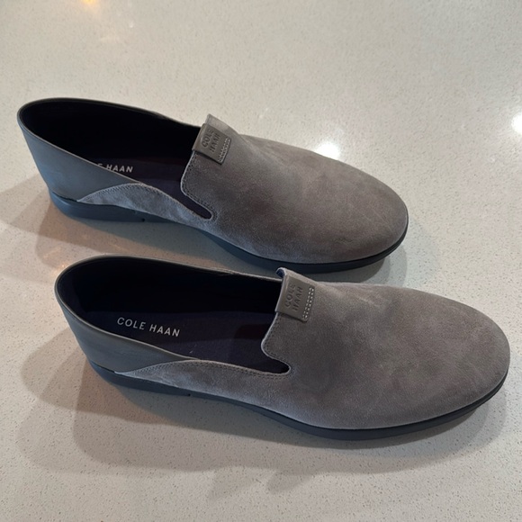 Cole Haan Shoes - Cole Haan Gray W08644 Slip-On Shoes Size 9 M